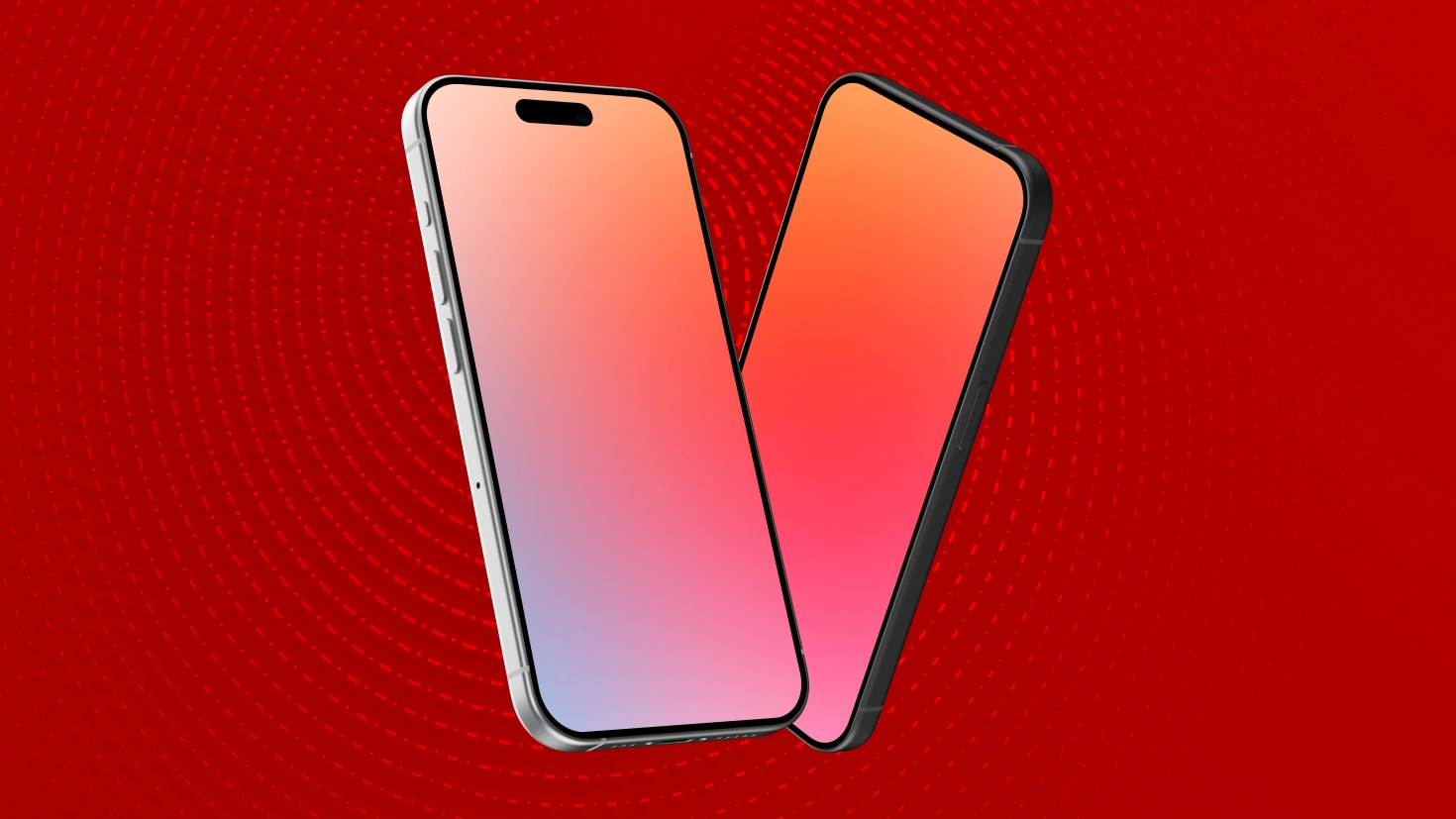 Modern business mobile phones