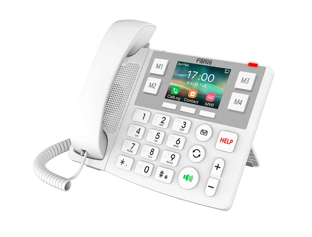 Fanvil X305 Big Button IP Phone used for resident-room calling